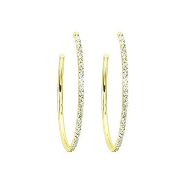 Exclusive Jewelry Sale – Sparkle For Less 14KT YELLOW GOLD DIAMOND (1/20 CTW) EARRING