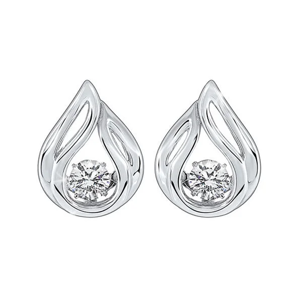 Limited-Time Offer On Elegant Jewelry Pieces SILVER CUBIC ZIRCONIA EARRING