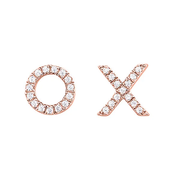 Everyday Jewelry Essentials Now On Sale 10KT ROSE GOLD DIAMOND (1/20 CTW) EARRING