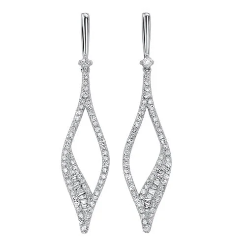 Trending Jewelry Styles Now At Limited-Time Discounts Diamond Teardrop Kite Dangle Earrings in 14k White Gold (¾ ctw) Trending Jewelry Styles Now At Limited-Time Discounts Diamond Teardrop Kite Dangle Earrings in 14k White Gold (¾ ctw)