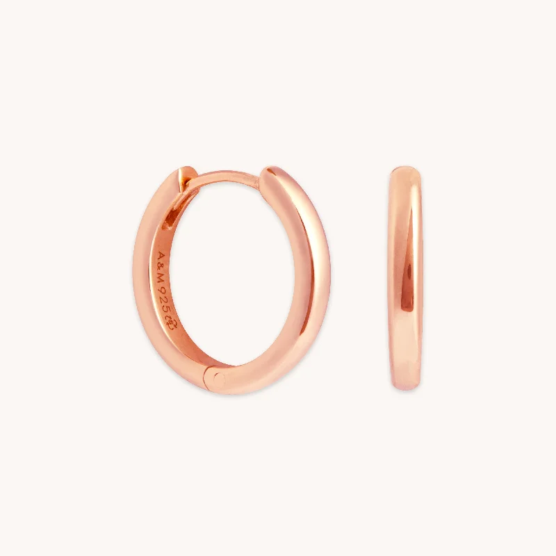 The Perfect Jewelry Piece At The Perfect Price Essential Small Hoops in Rose Gold