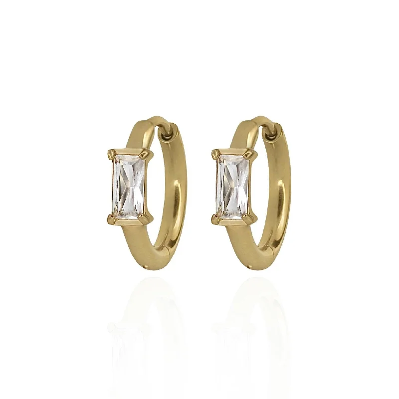 Personalized Jewelry Sale – Meaningful Gifts At Great Prices Baguette Hoops