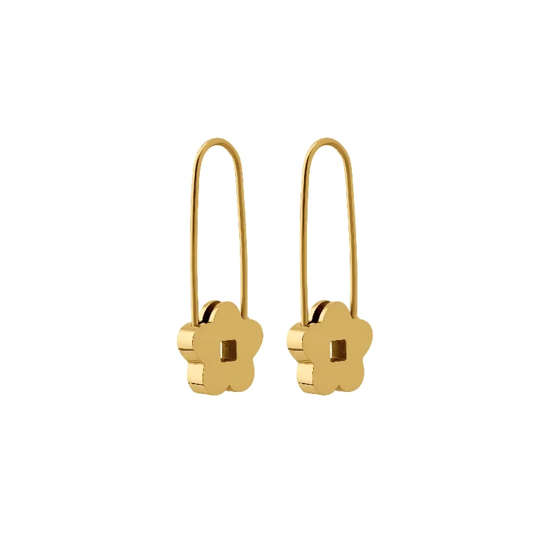 Accessorize For Less – Luxury Jewelry At Affordable Prices Golden Daisy Hoops