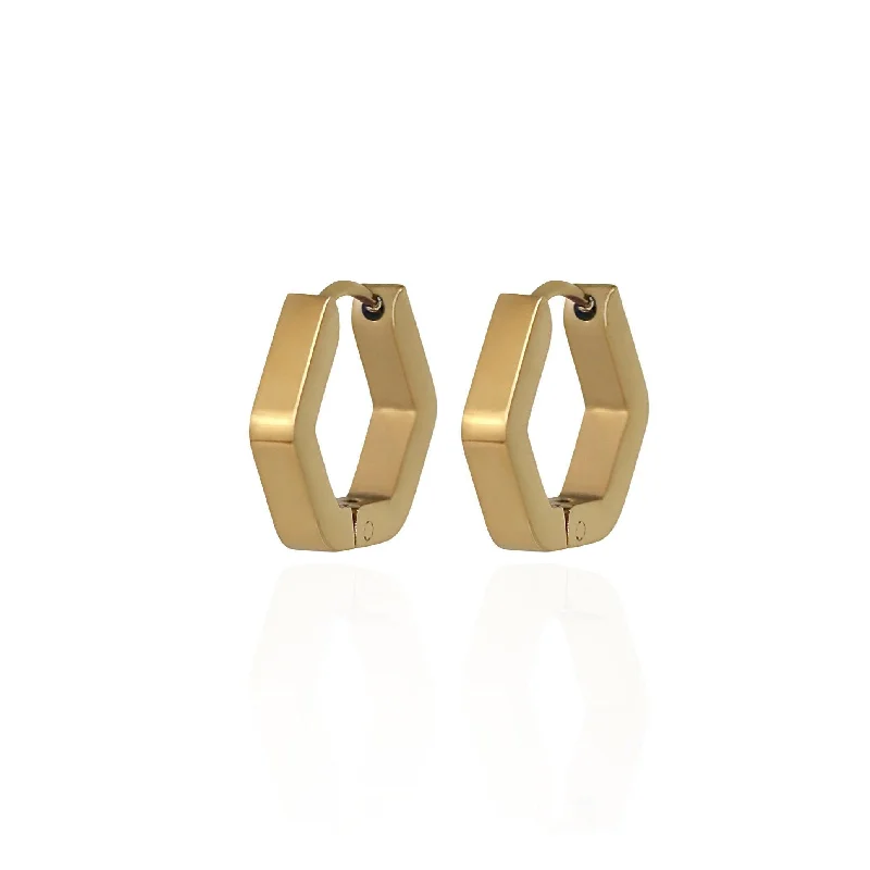 Shop Handcrafted Jewelry At Special Promotional Rates Hexagon Hoops