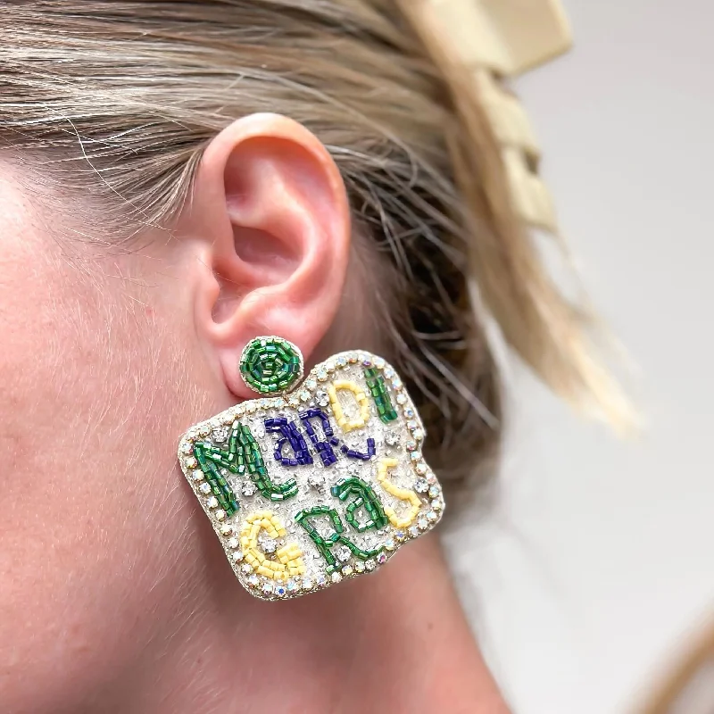 Best Jewelry Sale Prices – Limited-Time Offer 'Mardi Gras' Glitzy Statement Earrings Best Jewelry Sale Prices – Limited-Time Offer 'Mardi Gras' Glitzy Statement Earrings