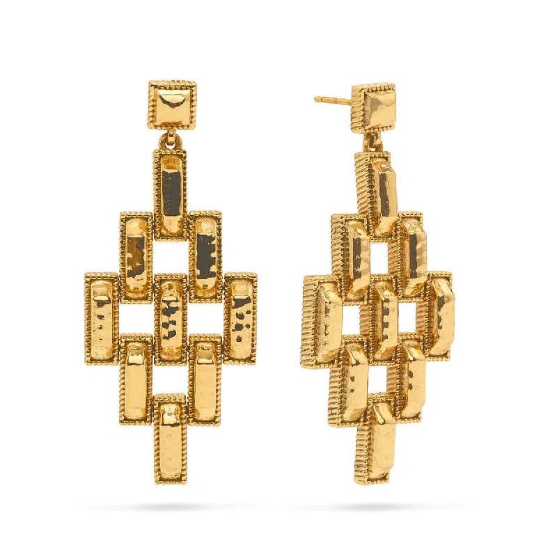 Shop Trending Jewelry With Exclusive Savings Pathway Post Drop Earrings - Gold