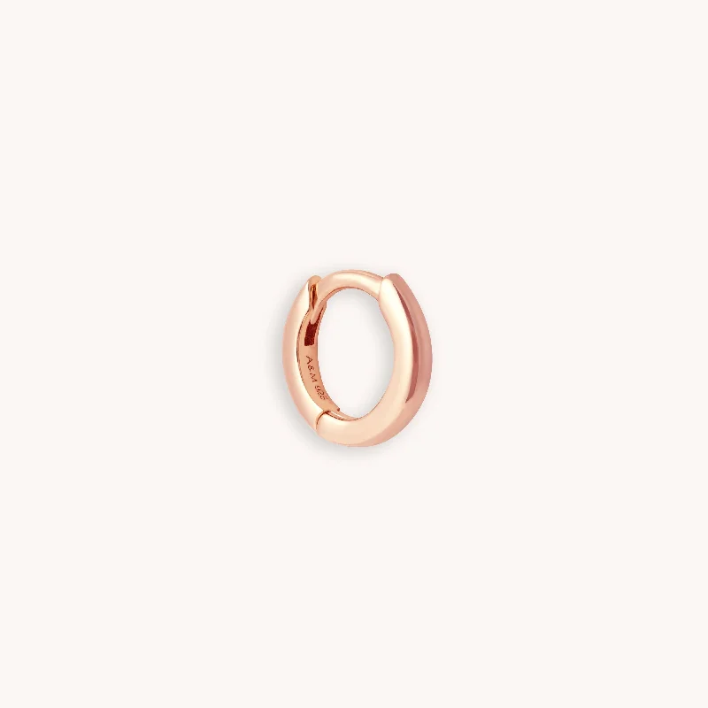 Timeless Jewelry Styles At Wallet-Friendly Prices Essential 6.5mm Hoop in Rose Gold