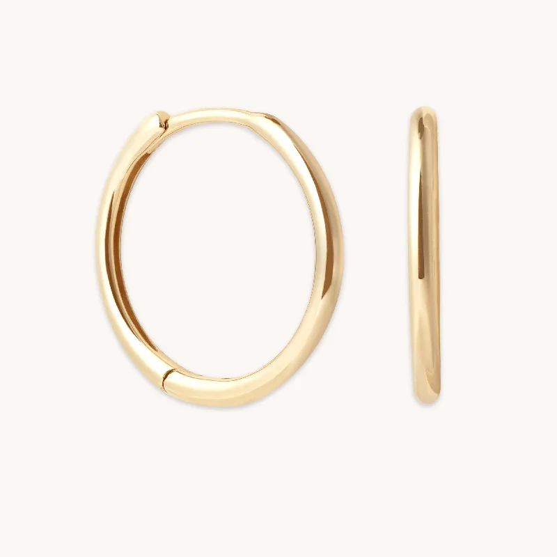 Limited-Time Jewelry Sale – Elegant Styles At Less Simple 12mm Hoops in Solid Gold Limited-Time Jewelry Sale – Elegant Styles At Less Simple 12mm Hoops in Solid Gold