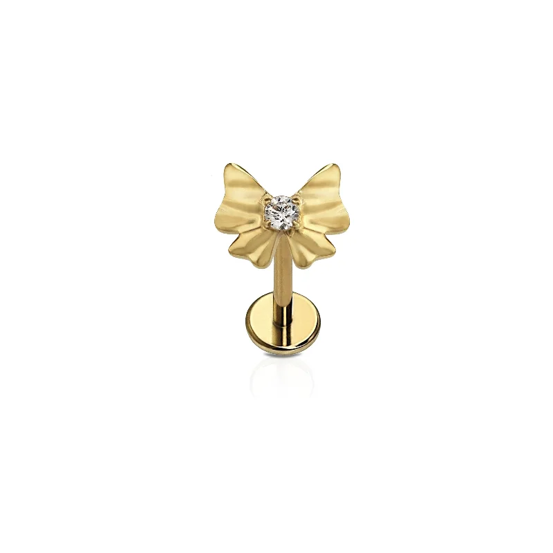 Chic, Trendy, And Affordable Jewelry Sale Sweetheart Bow Flat Back Stud