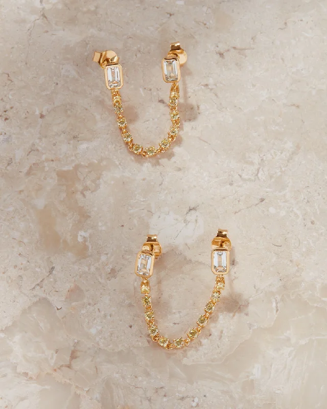 Affordable Luxury Jewelry For Every Occasion The Green Amethyst Estelle Studs