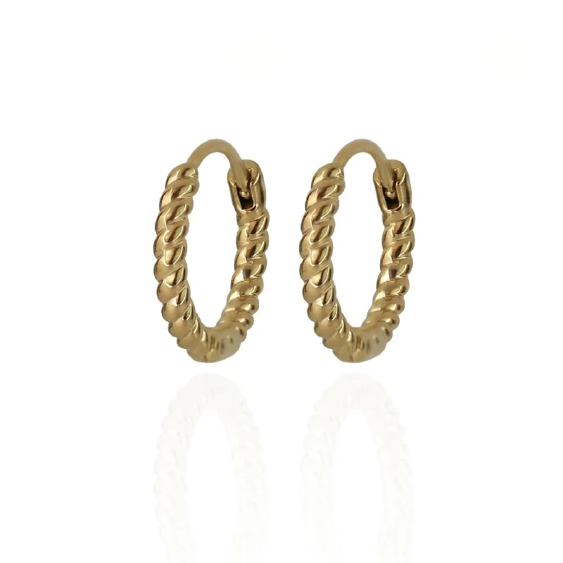 Last Chance To Shop High-End Jewelry At Markdown Prices Jude Huggie Hoops