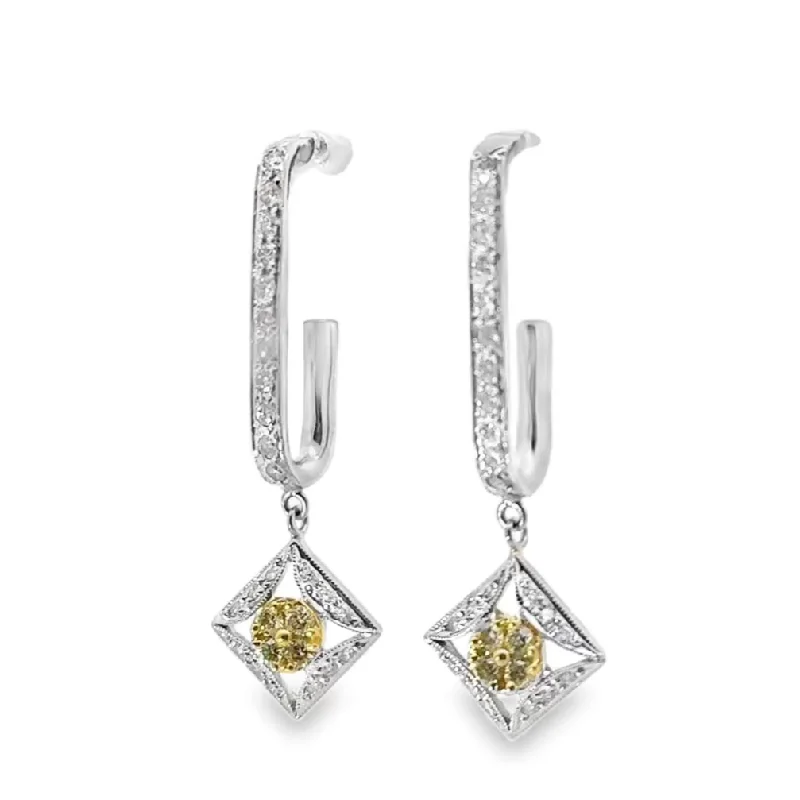 Luxury Meets Affordability – Jewelry Sale Now Live Yellow Diamond Drop Earring