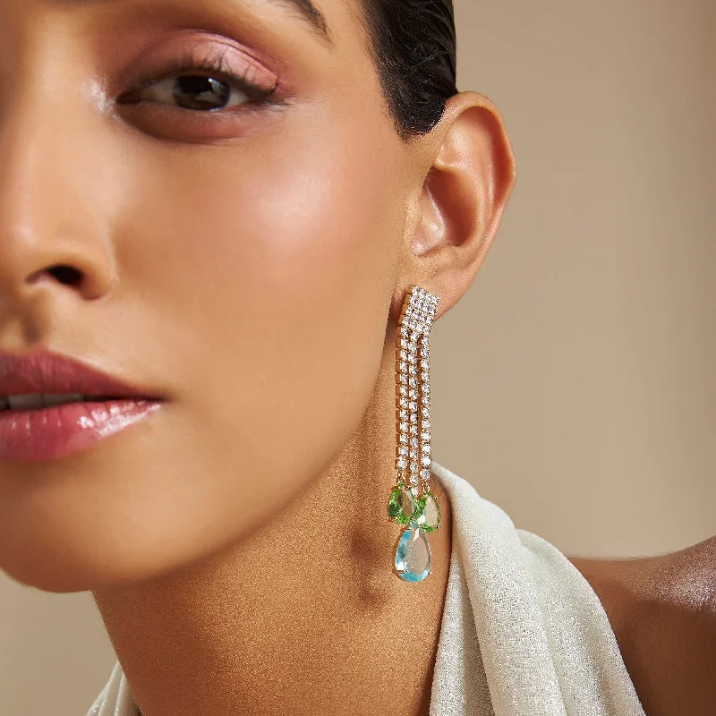 Elegant Jewelry Styles At Budget-Friendly Prices Zircon Earring 168391