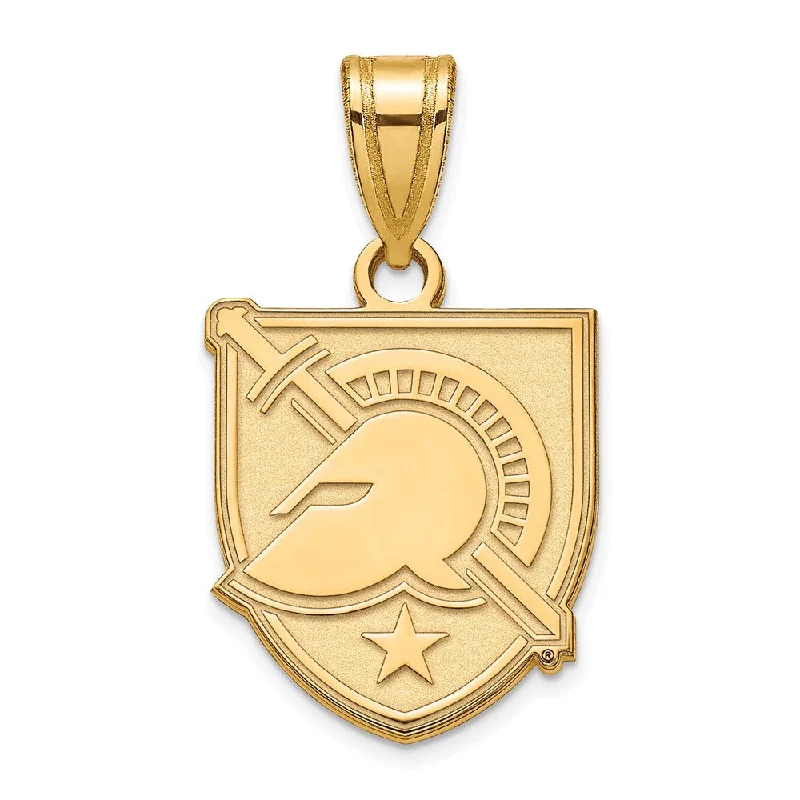 Limited-Time Jewelry Sale – Don't Miss These Deals 10k Yellow Gold Military Academy Medium Shield Pendant