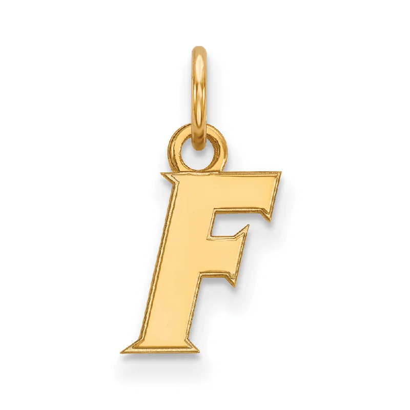 Grab Stylish Jewelry Before The Sale Ends 10k Yellow Gold U. of Florida XS (Tiny) Initial F Charm or Pendant