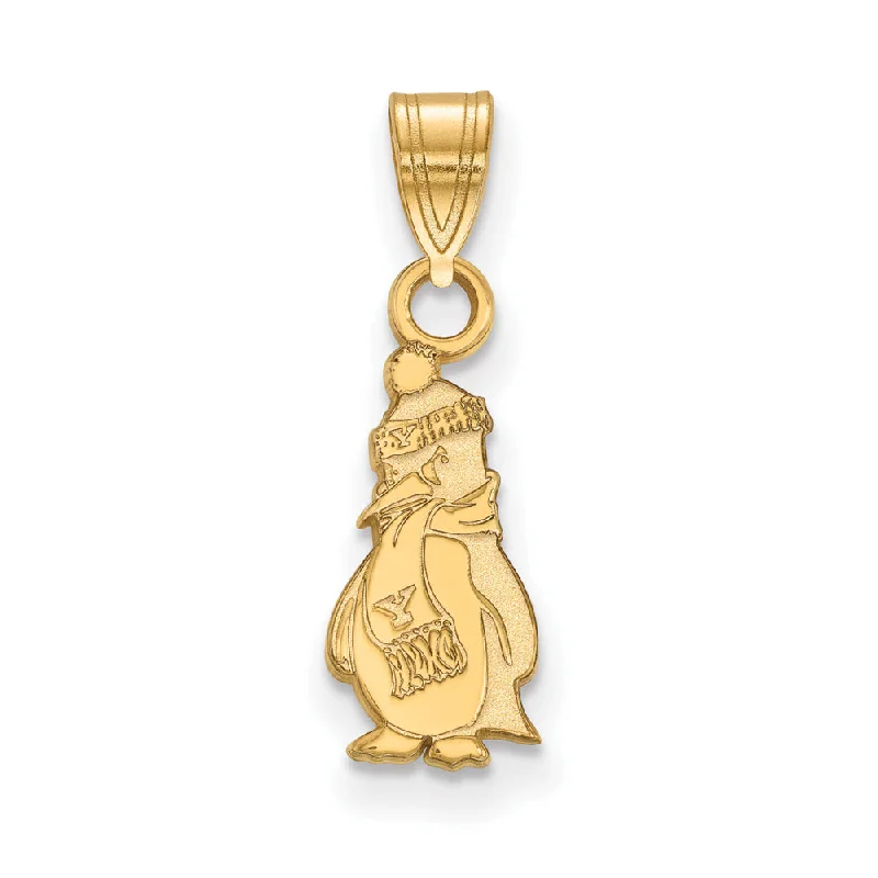 10k Yellow Gold Youngstown State Small Logo Pendant