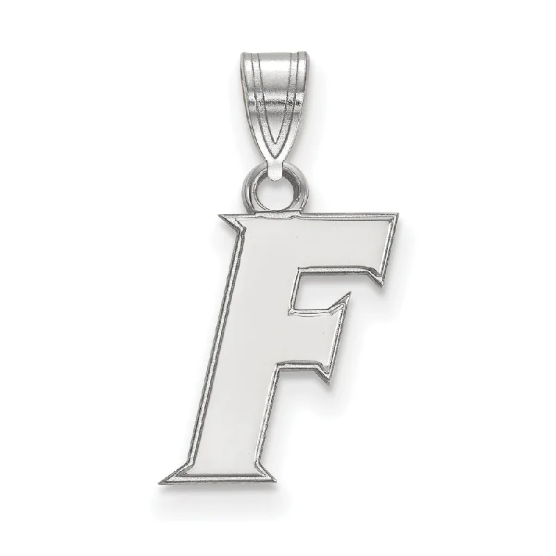 Huge Markdowns On Premium Jewelry Styles Sterling Silver U. of Florida Small Initial F Pendant