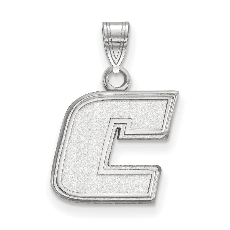 Luxury Jewelry At Unbeatable Discounts Sterling Silver U. of Tennessee at Chattanooga Small Initial C Pendant