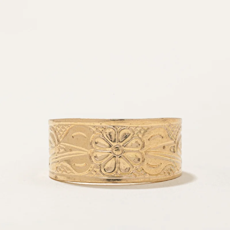 Special Jewelry Deals – Upgrade Your Collection 'P. Ellis' 14k Yellow Gold Indigenous Art Ring | SZ 9.5 | Special Jewelry Deals – Upgrade Your Collection 'P. Ellis' 14k Yellow Gold Indigenous Art Ring | SZ 9.5 |