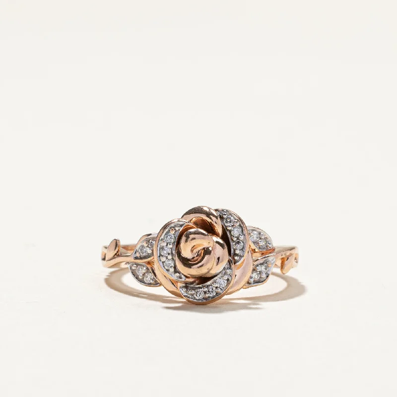 Bestselling Jewelry At Special Promotional Rates Flower Design Diamond Gold Ring | 0.10ctw | SZ 7 | Bestselling Jewelry At Special Promotional Rates Flower Design Diamond Gold Ring | 0.10ctw | SZ 7 |
