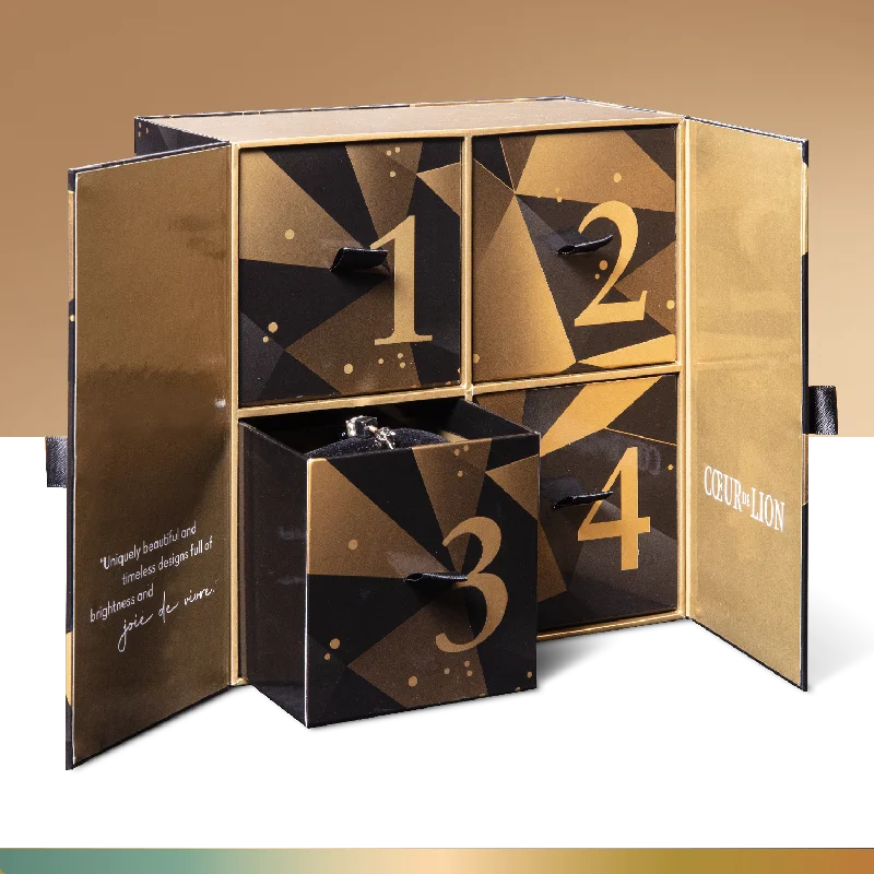 Fashion-Forward Geometric Jewelry For Contemporary Style Advent calendar Natural Glam Gold Fashion-Forward Geometric Jewelry For Contemporary Style Advent calendar Natural Glam Gold