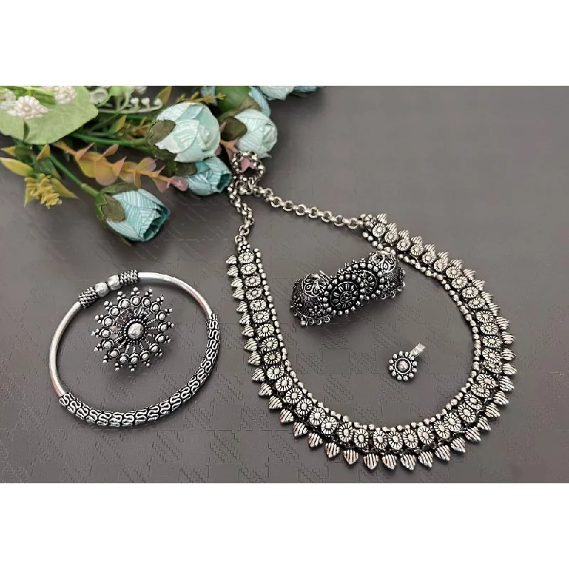 The Biggest Jewelry Sale Of The Year Is Here Akruti Collection Silver Plated Combo Set The Biggest Jewelry Sale Of The Year Is Here Akruti Collection Silver Plated Combo Set