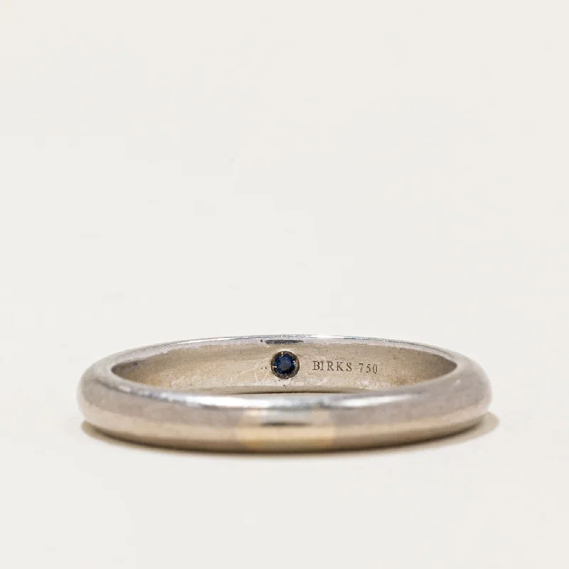 Glamorous Jewelry, Glamorous Deals – Shop Now 'Birks' Hidden Sapphire Band | 0.02ct | SZ 7.75 | Glamorous Jewelry, Glamorous Deals – Shop Now 'Birks' Hidden Sapphire Band | 0.02ct | SZ 7.75 |
