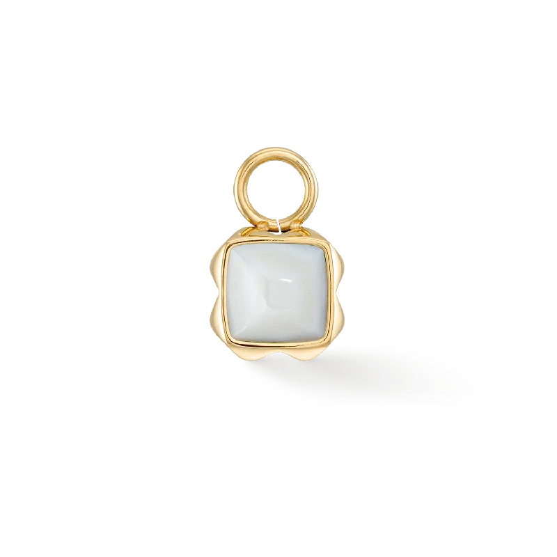 Get The Jewelry You Love At A Price You Love Birthstone April Charm White Quartz Gold Get The Jewelry You Love At A Price You Love Birthstone April Charm White Quartz Gold