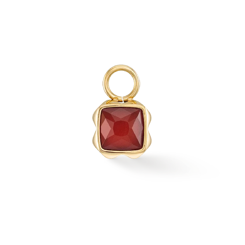Dazzle In Elegance With Our Biggest Jewelry Sale Birthstone January Charm Red Agate Gold Dazzle In Elegance With Our Biggest Jewelry Sale Birthstone January Charm Red Agate Gold