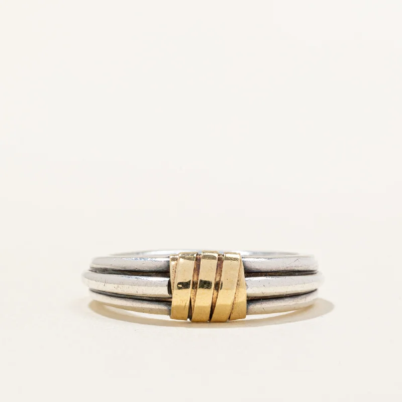 Seasonal Jewelry Deals – Elevate Your Style Cartier' Vintage Two Tone Band | SZ 8.5 | Seasonal Jewelry Deals – Elevate Your Style Cartier' Vintage Two Tone Band | SZ 8.5 |