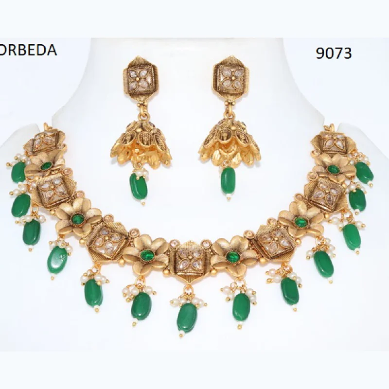 Shop Stylish Jewelry Now And Save Big Corbeda Fashion Gold Plated Pota Necklace Set Shop Stylish Jewelry Now And Save Big Corbeda Fashion Gold Plated Pota Necklace Set