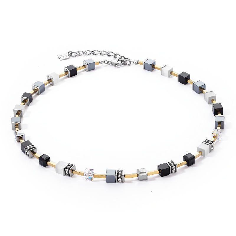 Delicate Crystal Jewelry For Sophisticated Charm GeoCUBE® Iconic Pure Necklace Black Delicate Crystal Jewelry For Sophisticated Charm GeoCUBE® Iconic Pure Necklace Black