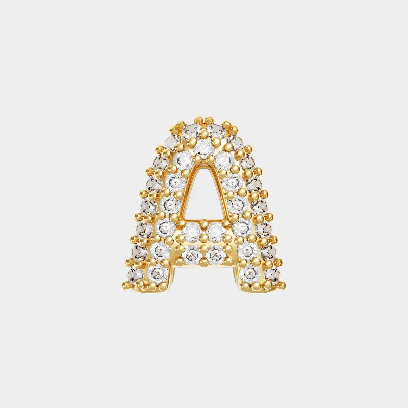 Shop Handcrafted Jewelry At Special Promotional Rates Gold Pave Bubble Letter Charms Shop Handcrafted Jewelry At Special Promotional Rates Gold Pave Bubble Letter Charms