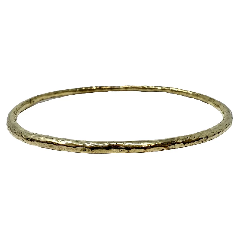 Handcrafted Jewelry Sale – Unique Designs At Low Prices Ippolita 18K Gold Hammered Bangle Bracelet