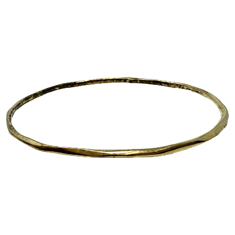 Elegant Jewelry, Exclusive Prices – Shop Now Ippolita 18K Gold Hammered Bangle Bracelet