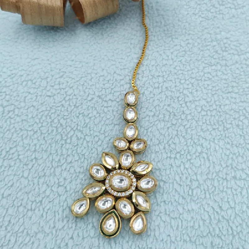 Elegant Jewelry Pieces At Unbelievable Prices Jewel Addiction Gold Plated Polki Kundan Mangtikka Elegant Jewelry Pieces At Unbelievable Prices Jewel Addiction Gold Plated Polki Kundan Mangtikka