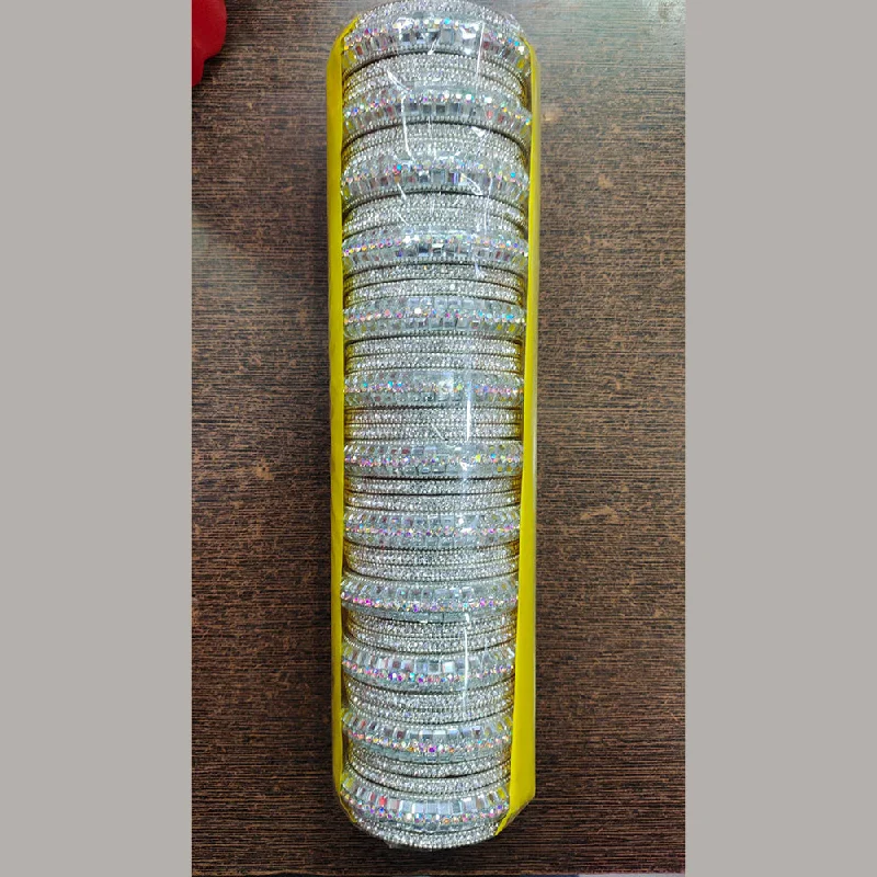 Buy More, Save More On Stunning Jewelry Designs Kiran Bangles Austrian Stone Bangles Set Buy More, Save More On Stunning Jewelry Designs Kiran Bangles Austrian Stone Bangles Set