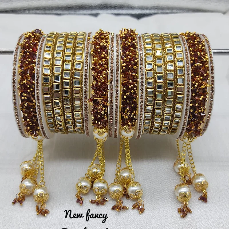 Seasonal Jewelry Sale – Upgrade Your Style Today Lucentarts Jewellery Gold Plated Bangle Set Seasonal Jewelry Sale – Upgrade Your Style Today Lucentarts Jewellery Gold Plated Bangle Set