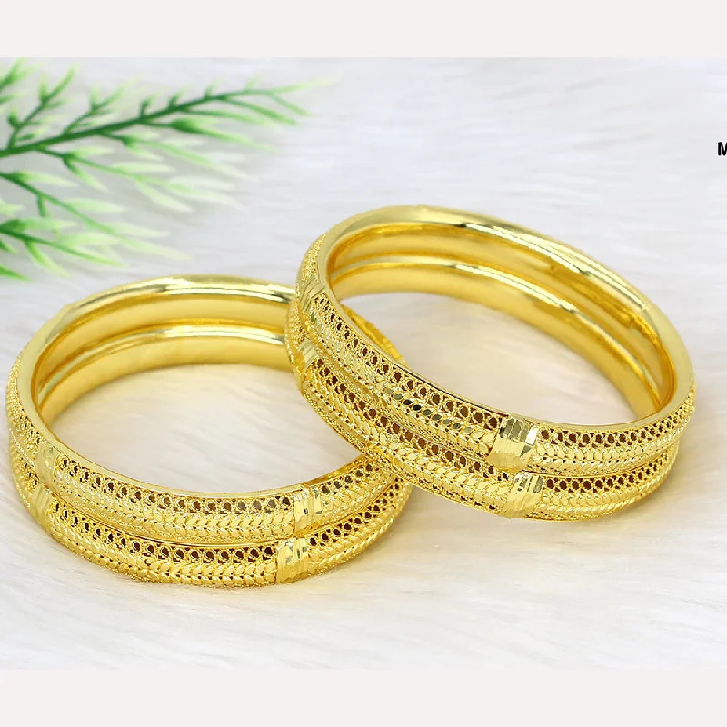 Mahavir Dye Gold Plating Bangles Set