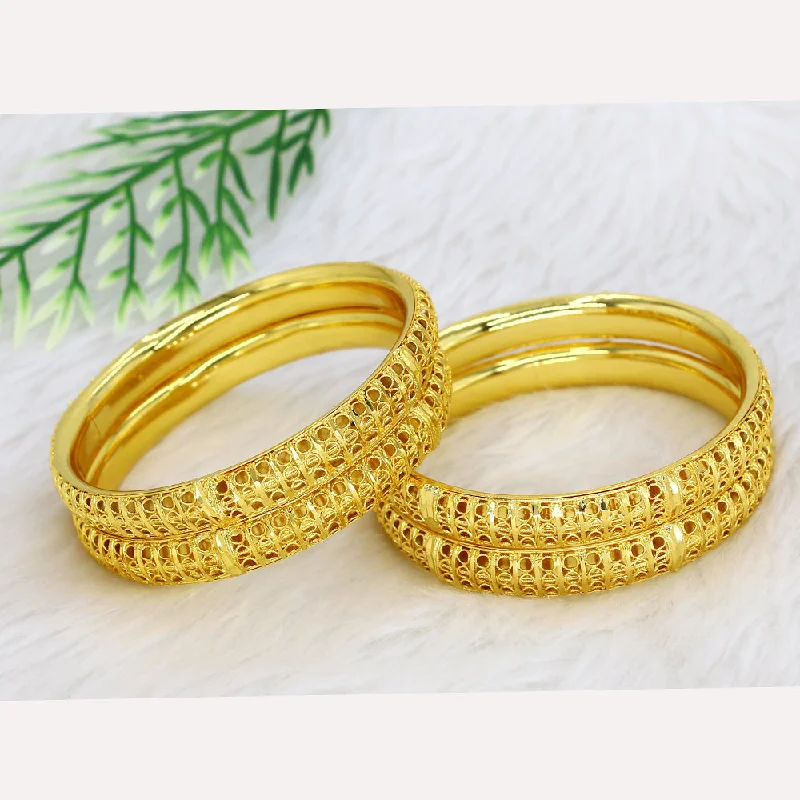 Buy More, Save More On Stunning Jewelry Pieces Mahavir Dye Gold Plating Bangles Set Buy More, Save More On Stunning Jewelry Pieces Mahavir Dye Gold Plating Bangles Set