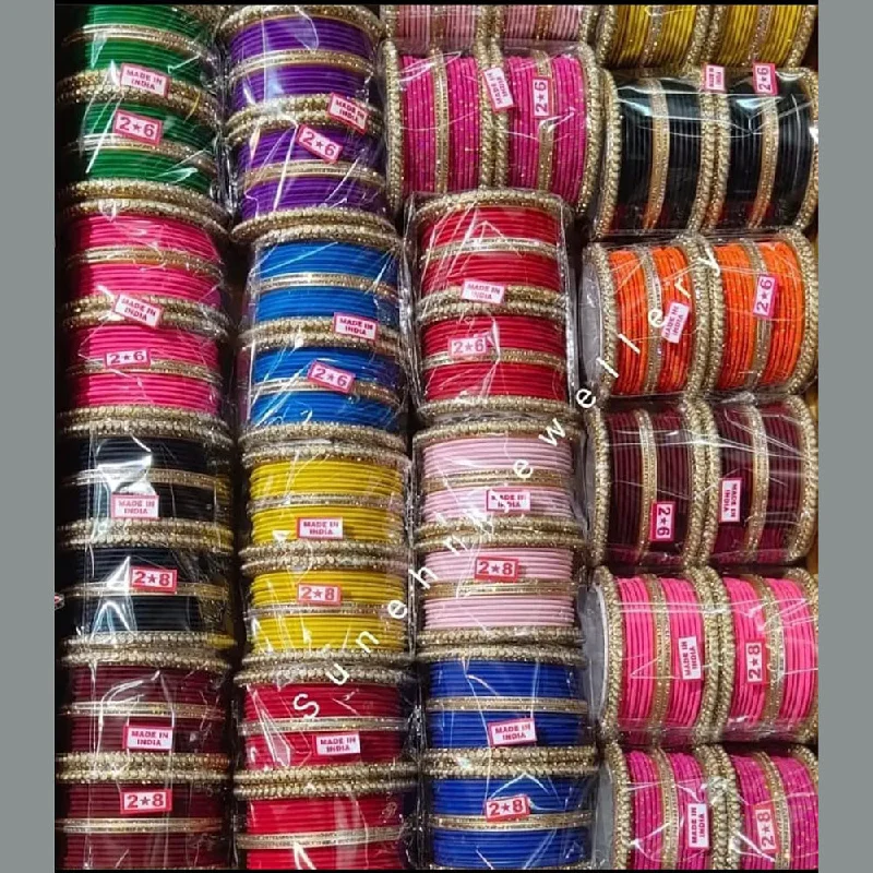 Affordable Gold-Plated Jewelry For Modern Fashion Manisha Jewellery  Bangles Set