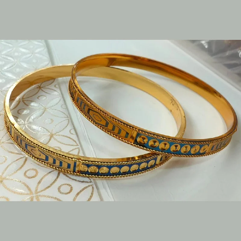 Waterproof Stainless Steel Jewelry For Lasting Beauty Manisha Jewellery Gold Plated Bangle Set Waterproof Stainless Steel Jewelry For Lasting Beauty Manisha Jewellery Gold Plated Bangle Set