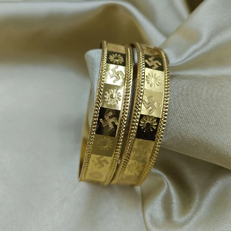 Elegant Necklaces And Bracelets At Limited-Time Offers Manisha Jewellery Gold Plated Bangles Set Elegant Necklaces And Bracelets At Limited-Time Offers Manisha Jewellery Gold Plated Bangles Set