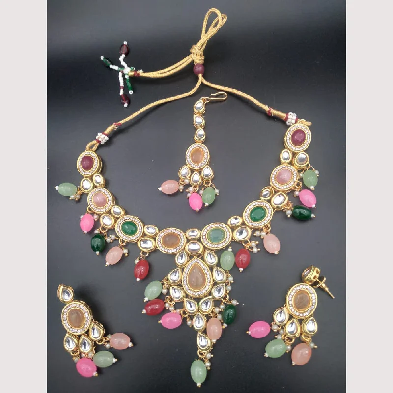 Get Your Favorite Jewelry At The Best Price Manisha Jewellery Gold Plated Choker Necklace Set Get Your Favorite Jewelry At The Best Price Manisha Jewellery Gold Plated Choker Necklace Set