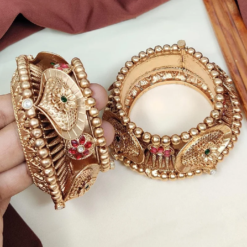 Personalized Jewelry Sale – Unique Gifts At Low Prices Manisha Jewellery Gold Plated Kundan Stone Openable Bangle Set Personalized Jewelry Sale – Unique Gifts At Low Prices Manisha Jewellery Gold Plated Kundan Stone Openable Bangle Set