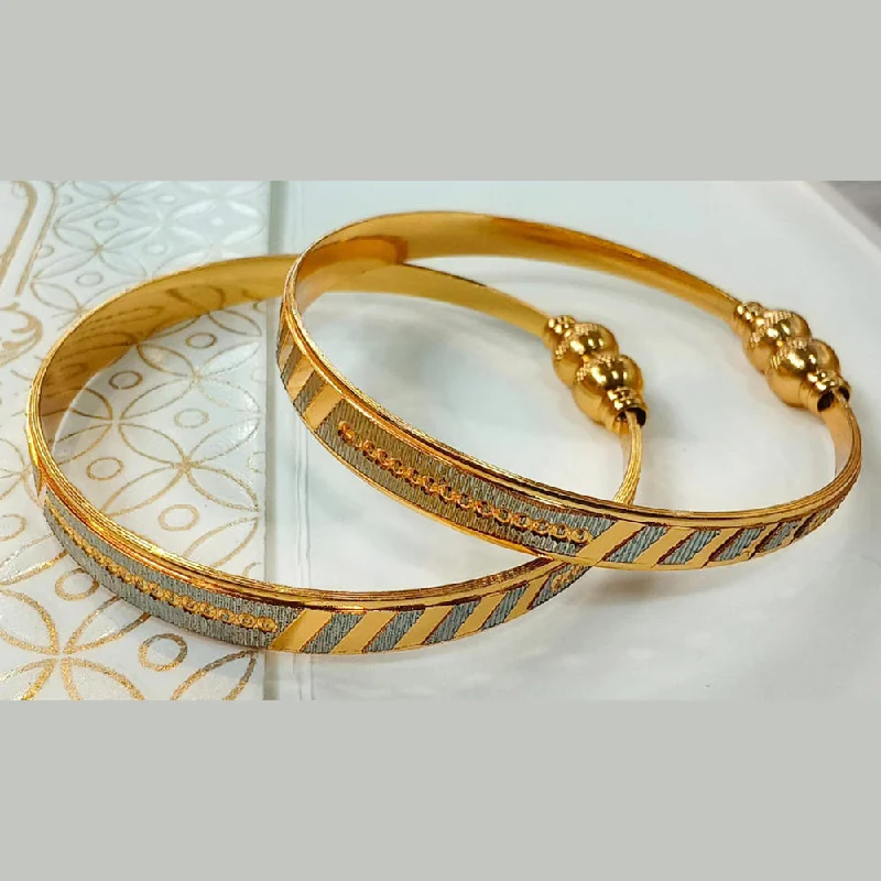 Adjustable Charm Bracelets For A Perfect Fit Manisha Jewellery Gold Plated Openable Bangle