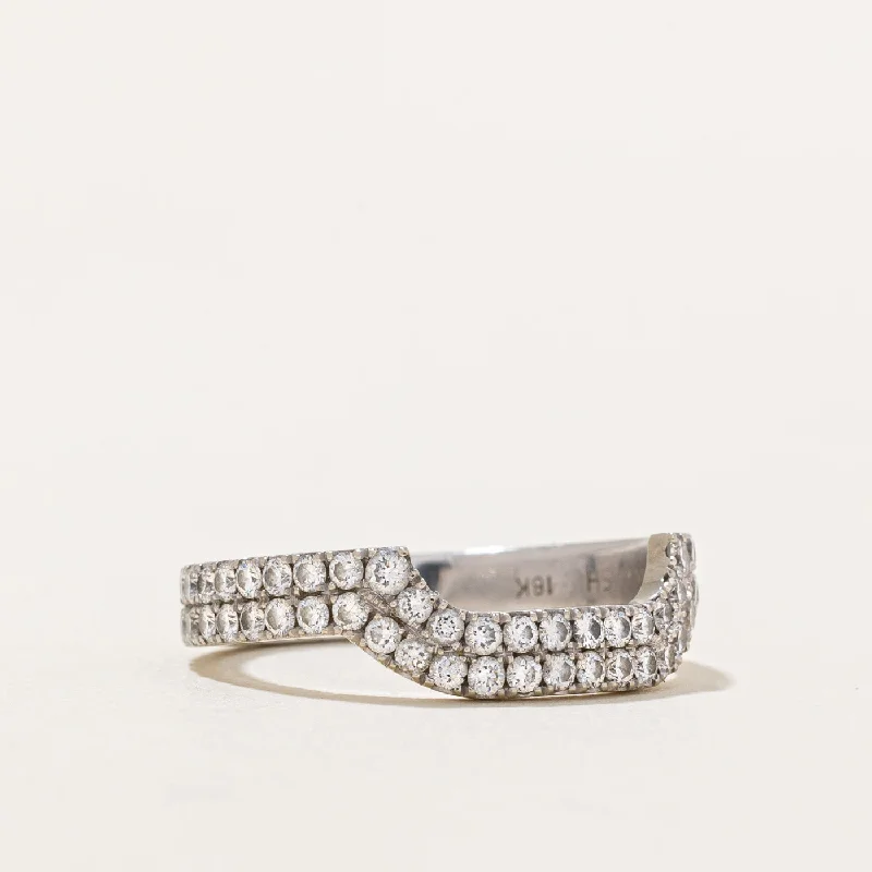 Buy More, Save More On Stunning Jewelry Designs 'Mark Lash' Diamond Anniversary Contour Ring | 0.85ctw | SZ 6.5 | Buy More, Save More On Stunning Jewelry Designs 'Mark Lash' Diamond Anniversary Contour Ring | 0.85ctw | SZ 6.5 |