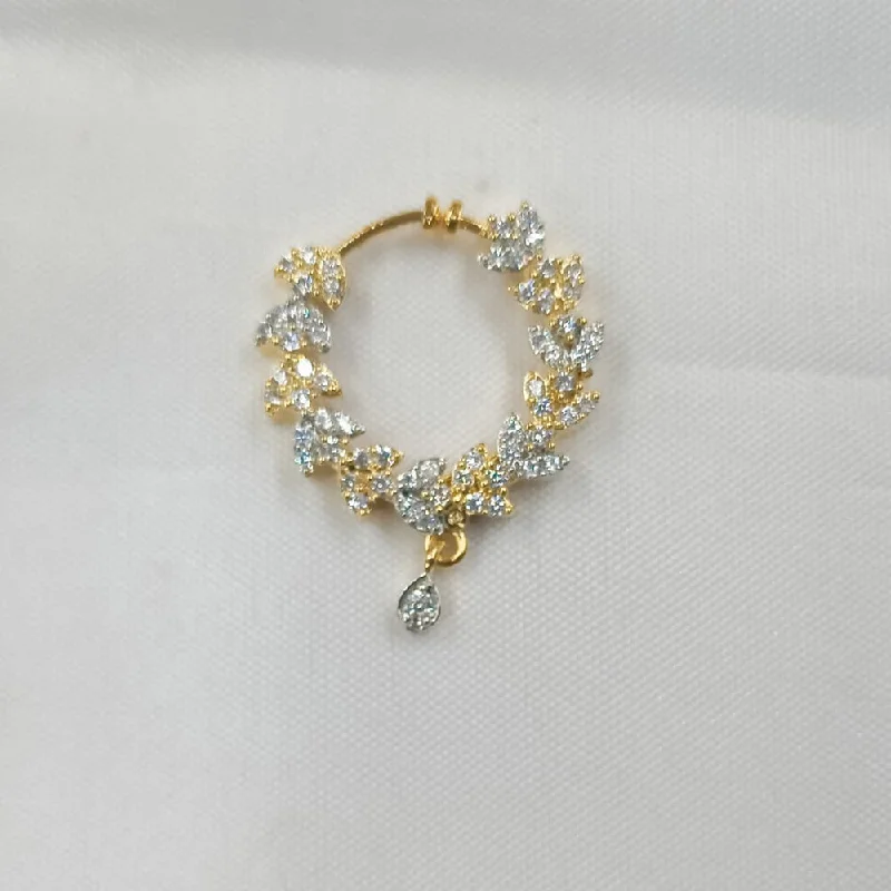 Shop Trending Jewelry With Exclusive Savings Padmawati Bangles Gold Plated Austrian Stone Nose Ring Shop Trending Jewelry With Exclusive Savings Padmawati Bangles Gold Plated Austrian Stone Nose Ring