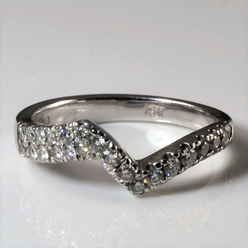 Grab Your Favorite Jewelry At The Lowest Prices Abstract Diamond Contour Band | 0.32ctw | SZ 4.5 | Grab Your Favorite Jewelry At The Lowest Prices Abstract Diamond Contour Band | 0.32ctw | SZ 4.5 |