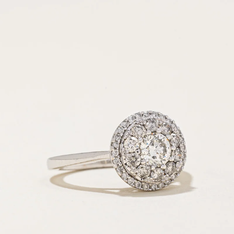 Bold And Beautiful Jewelry Now At Irresistible Prices Pave Set Diamond Engagement Ring | 0.84ctw | SZ 3.75 | Bold And Beautiful Jewelry Now At Irresistible Prices Pave Set Diamond Engagement Ring | 0.84ctw | SZ 3.75 |